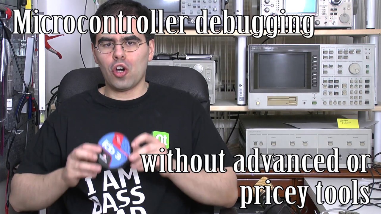 Microcontroller debugging without fancy tools