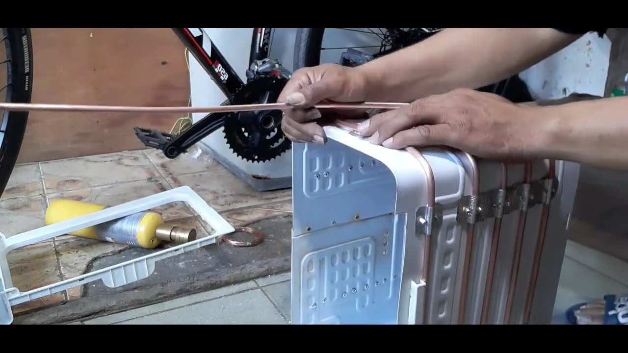 How to recoil single door evaporator unit of refrigerator?