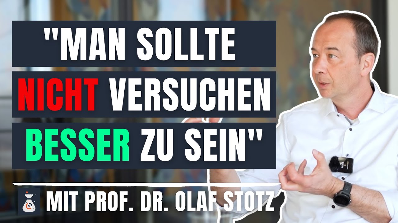 Passives Investieren & Factor Investing: Was macht Sinn? | mit Prof. Stotz (Frankfurt School)