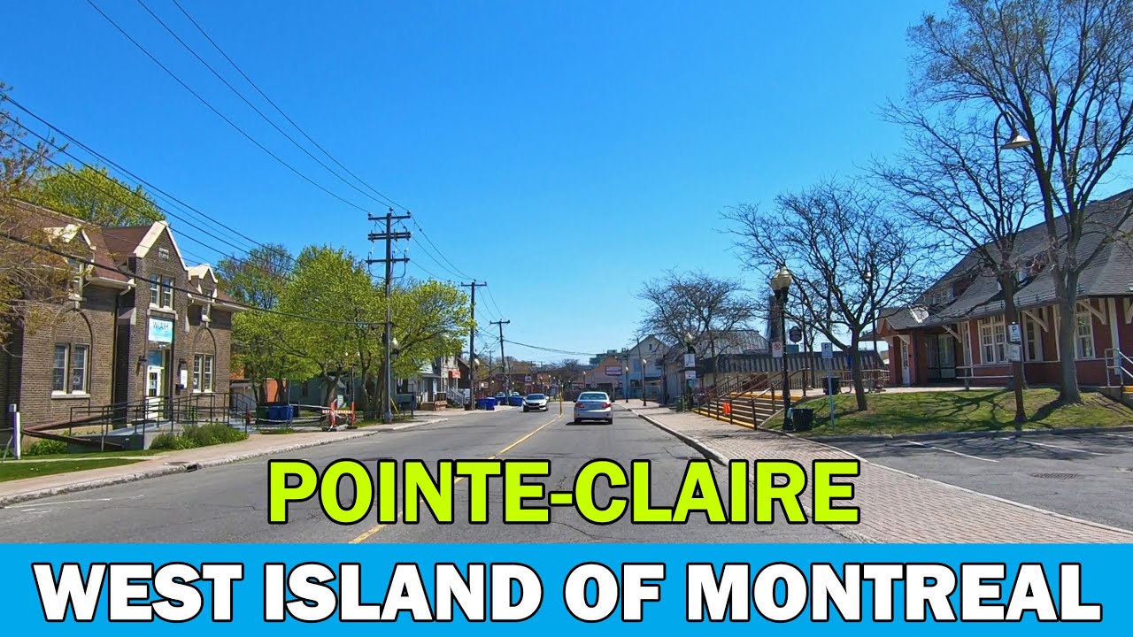Driving in Pointe-Claire,  West Island of Montreal #pointeclaire #westislandmontreal #montreal2020