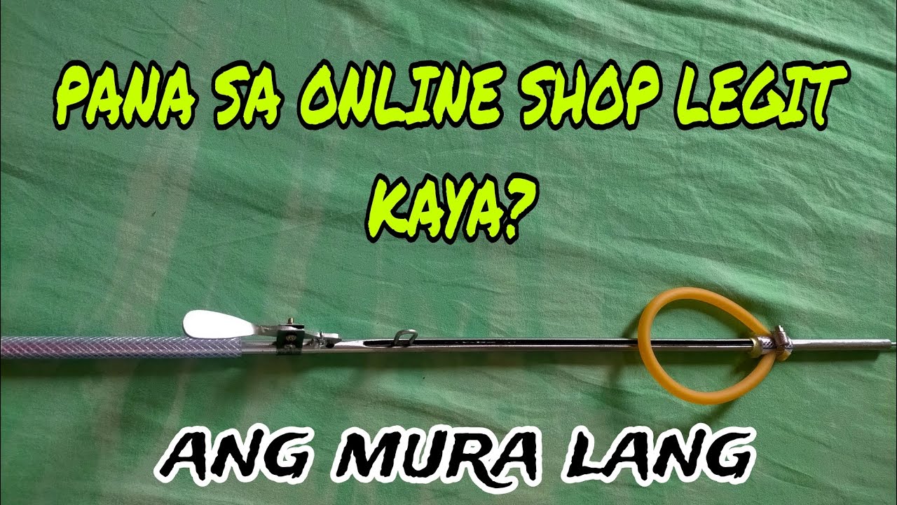 PANA SA ONLINE SHOP LEGIT KAYA O SCAM,#PANA #spearfishingphilippines #fishing #speargun #dagat