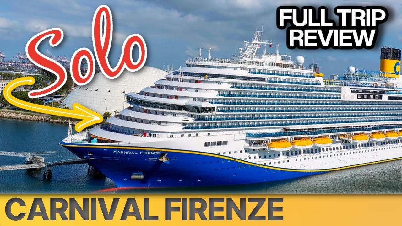*NEW* Carnival Firenze: Fun by Day, LOUD By Night!