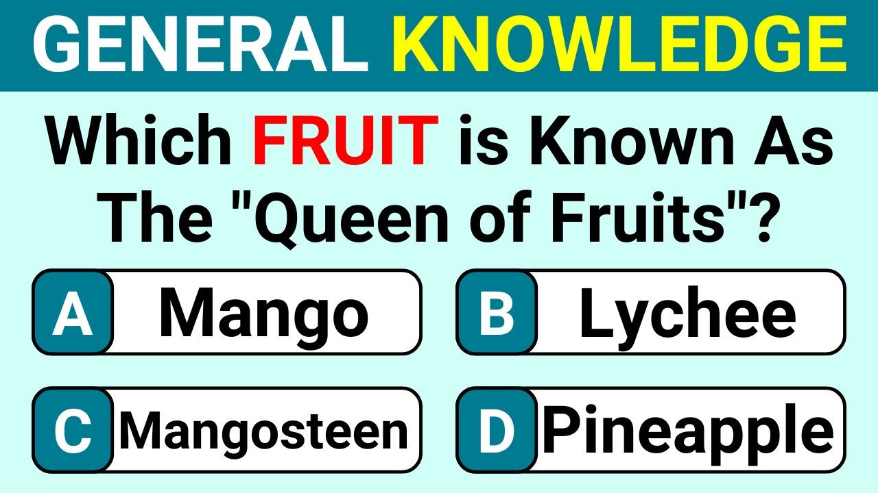 How Smart Are You? | Take This 25 Question Quiz To Find Out | General Knowledge | Trivia Quiz 159