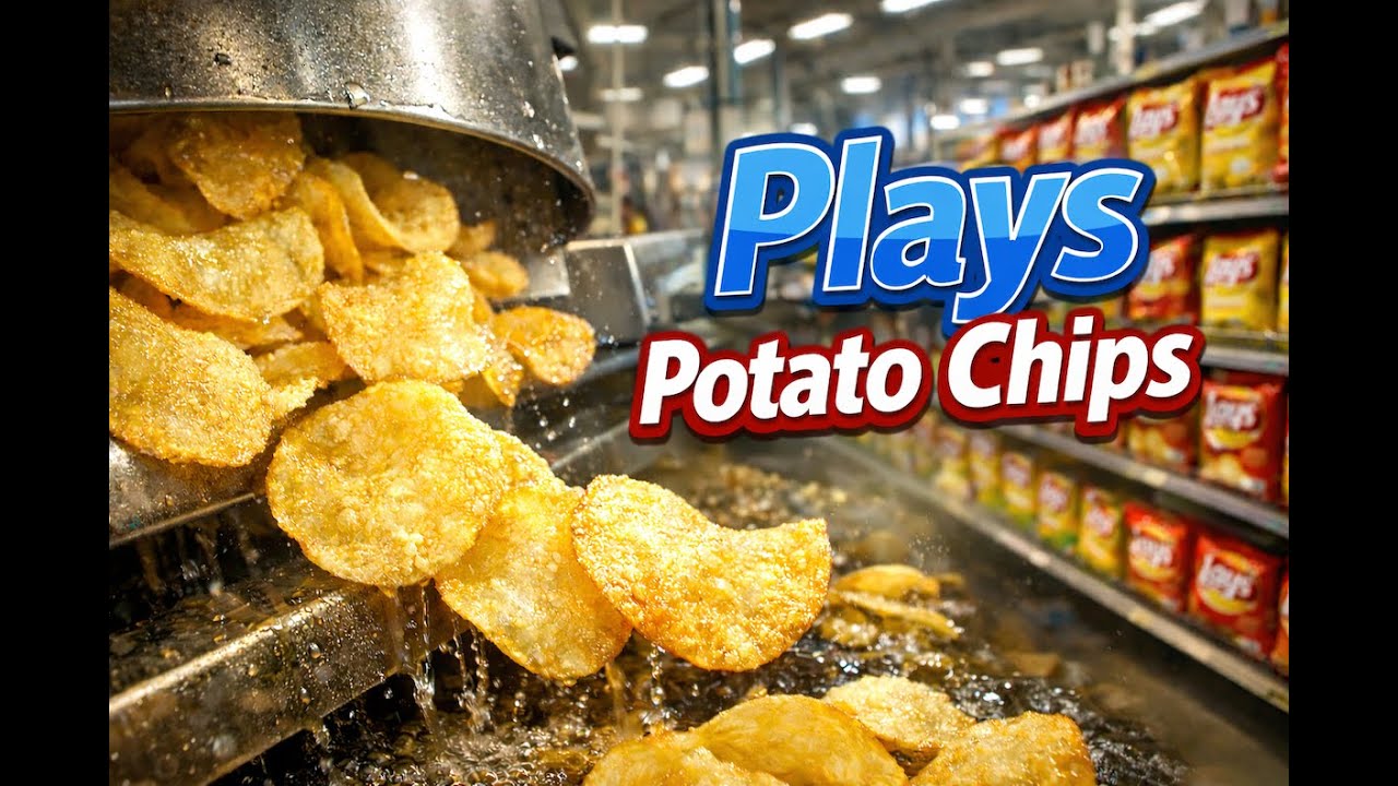 The Incredible Process Behind Multi-Billion Dollar Industry of Your Favorite Potato Chips - AI Lays