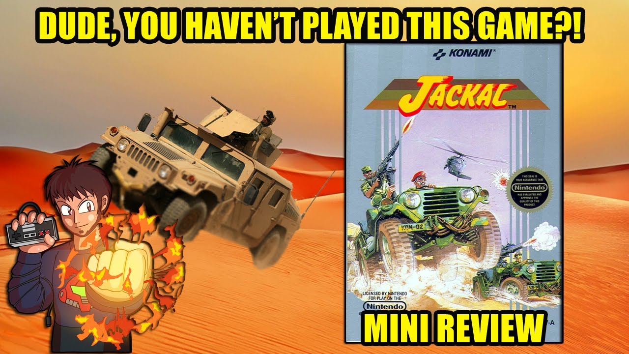 Jackal on NES - FANTASTIC Run 'n Gun Action! REVIEW - Dude, You Haven't Played This Game?!