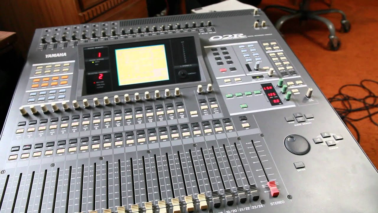 Yamaha 02R V2 Version 2! Walk Through How To.