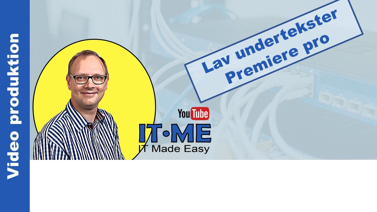 Undertekster Premiere pro