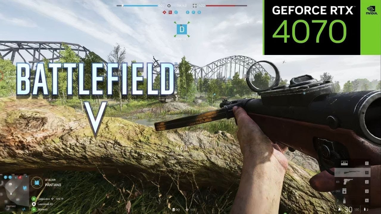 BATTLEFIELD V - GAMEPLAY | RTX4070 | 1440p