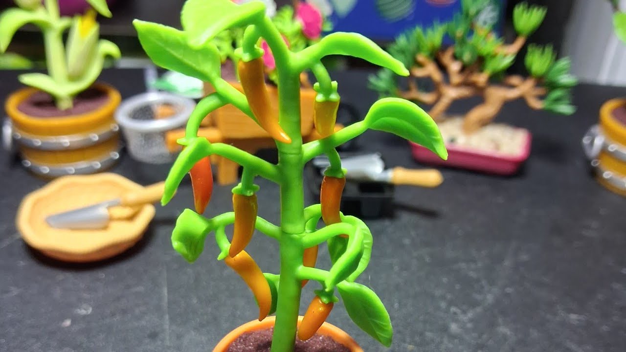 Miniverse Nature 3 Making Chili Peppers #miniverse #mga 