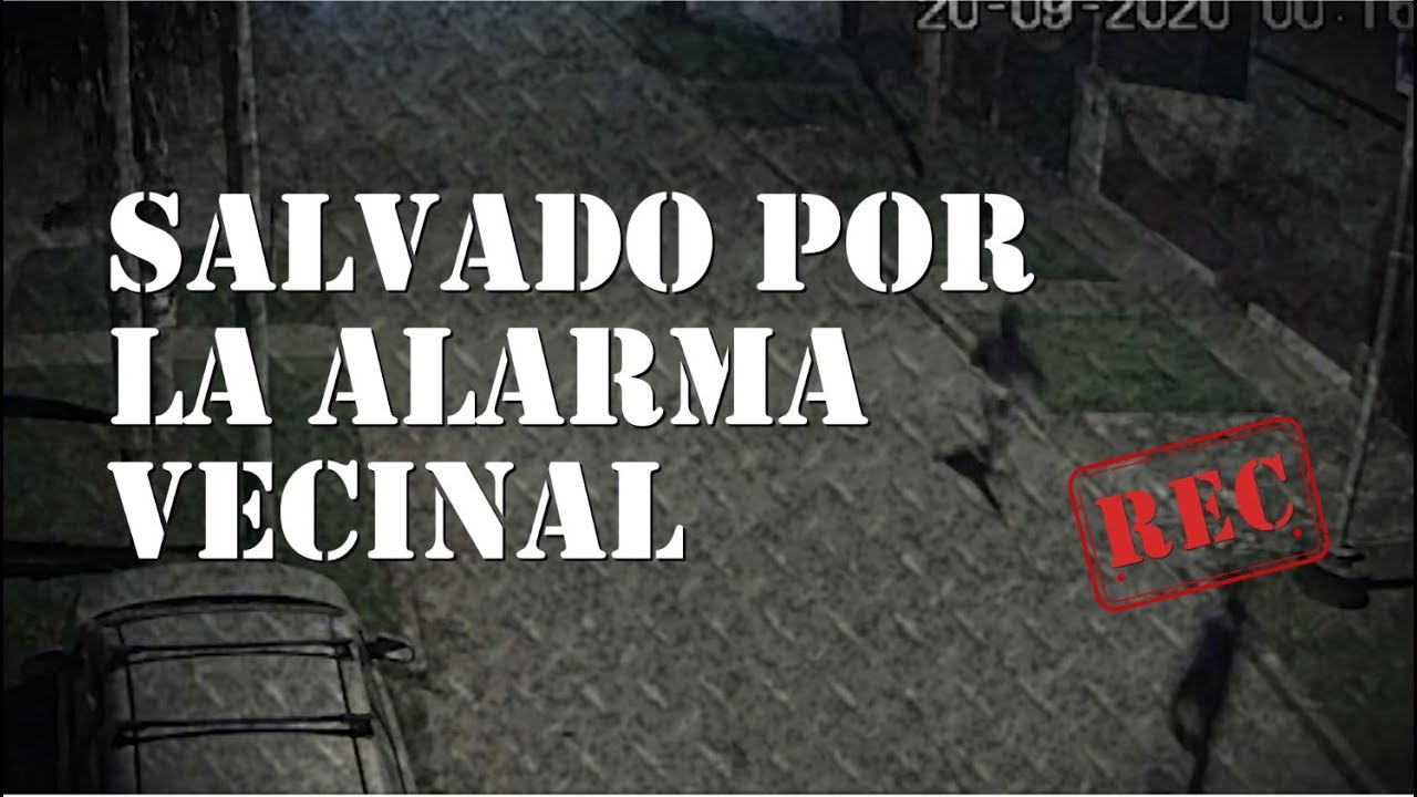 SALVADO por la ALARMA VECINAL - La ATACAN POR LA ESPALDA - TERROR en la PIZZERÍA - #REC