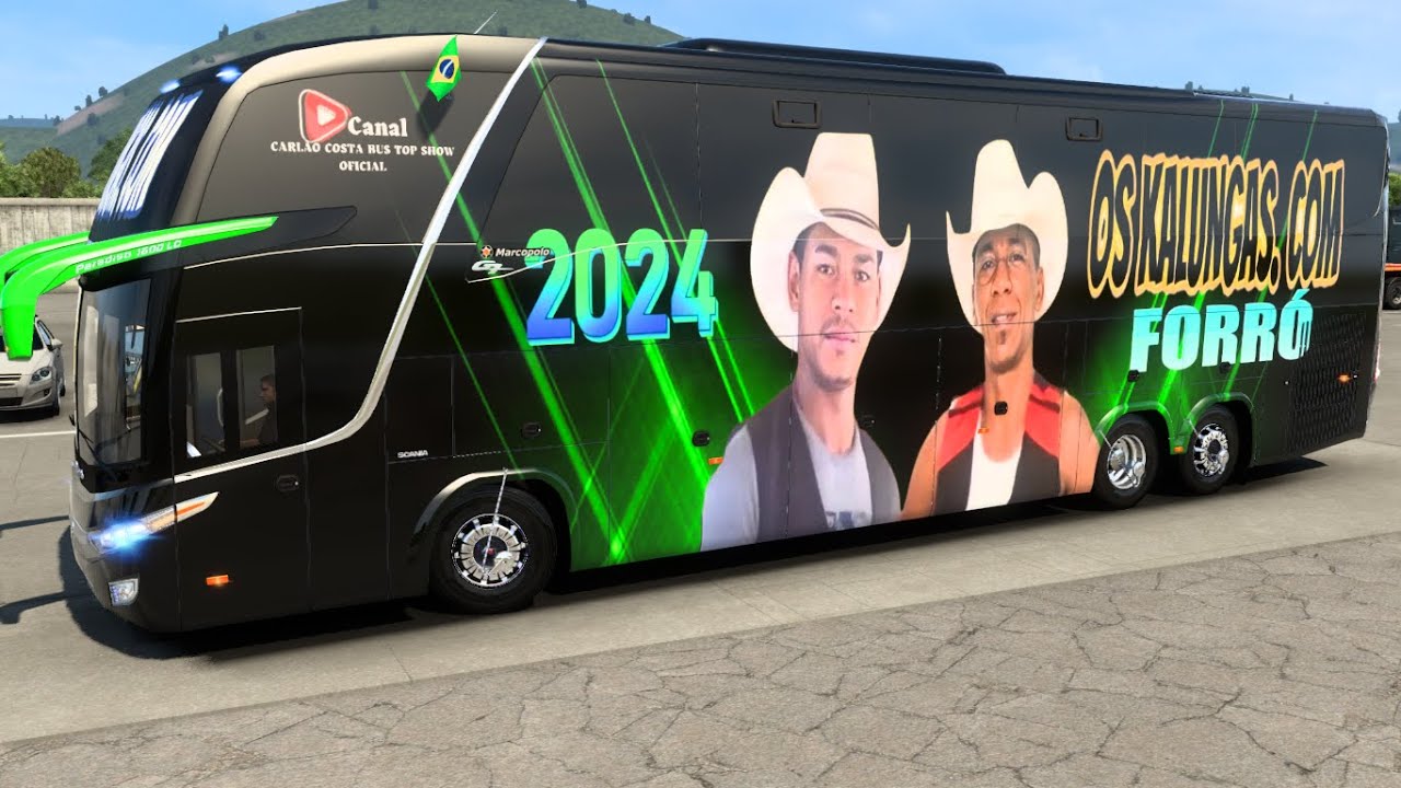 OS KALUNGAS  COM FORRÓZÃO 2024 NO BUS TOP SHOW