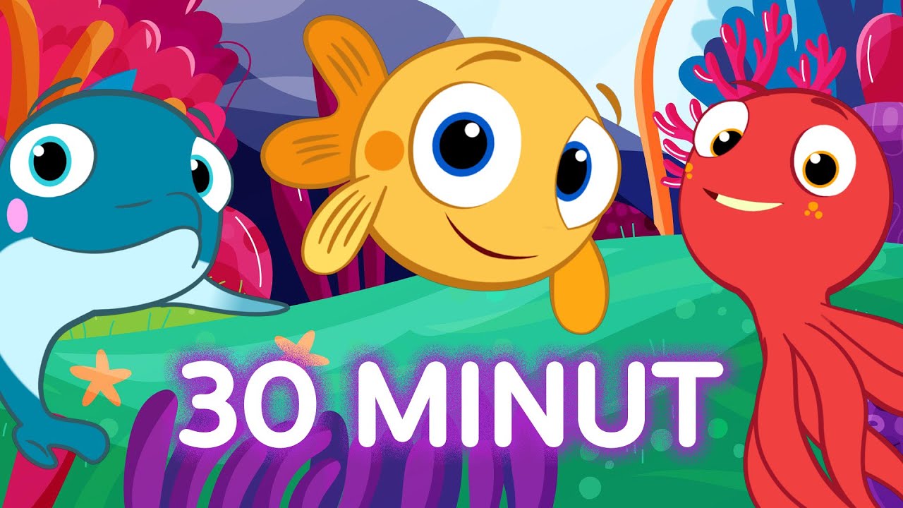 30 MINUT z Rybką MiniMini | MARATON BAJEK | MiniMini+