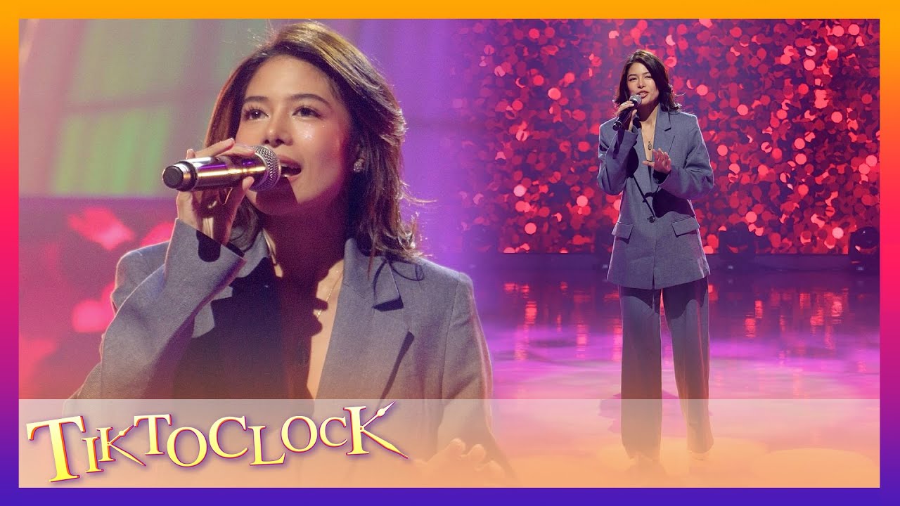 Gigi De Lana is a NATURAL when it comes to singing! | TiktoClock