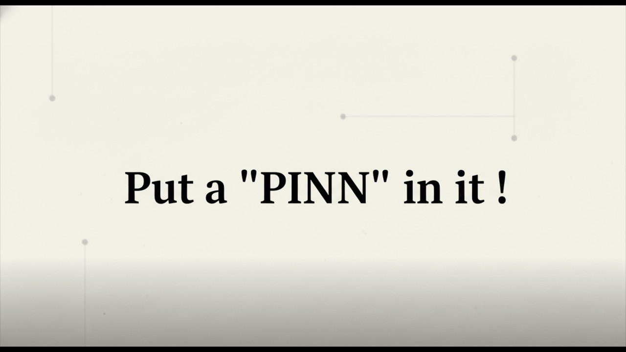 Discrete - Residual Loss for training PINNs