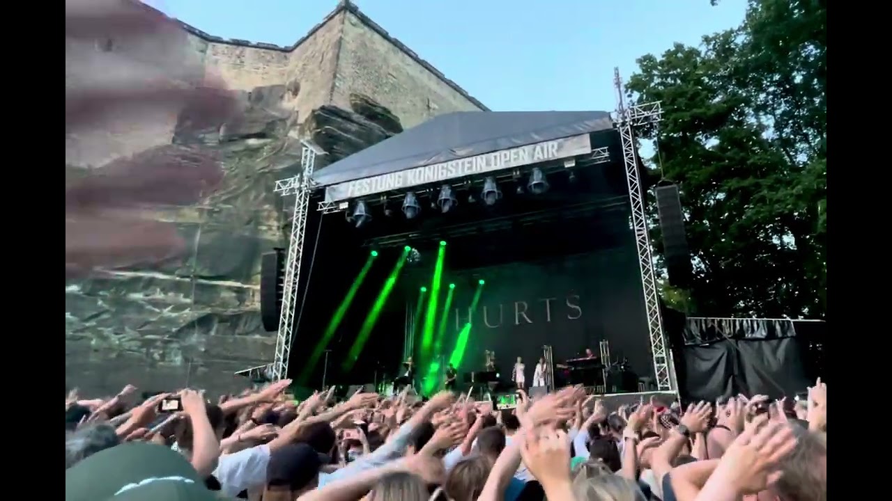 Hurts - sandman (Festung Königstein, 15.7.23)
