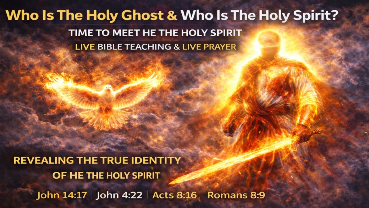 Who Is The Holy Ghost & Who Is The Holy Spirit | Time To Meet He Holy Spirit | Live Bible Teaching