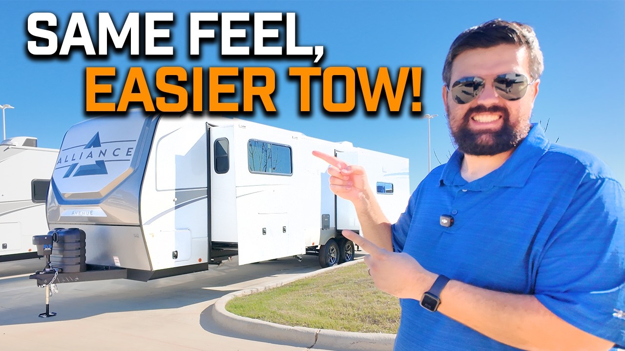 MASSIVE FRONT BEDROOM in a Travel Trailer | Alliance Avenue 332RL