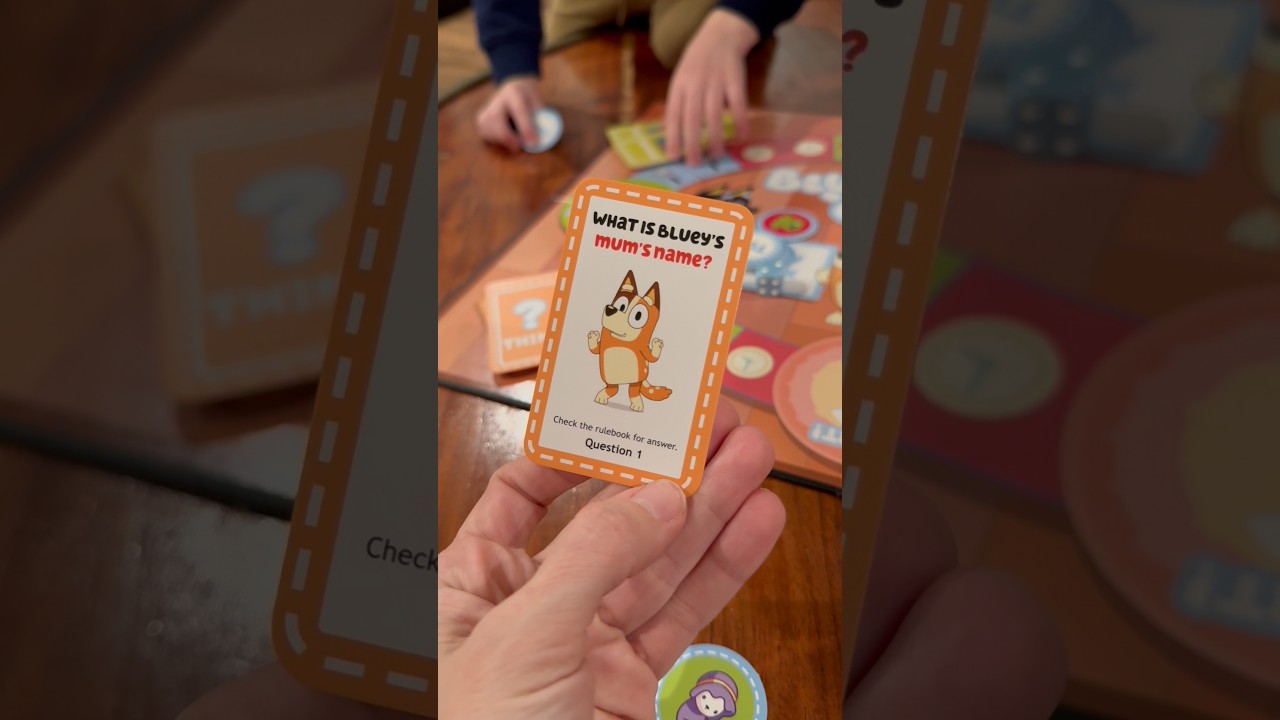 Настольная игра «Поиск сокровищ Блюи» — идеальная игра для всей семьи! 