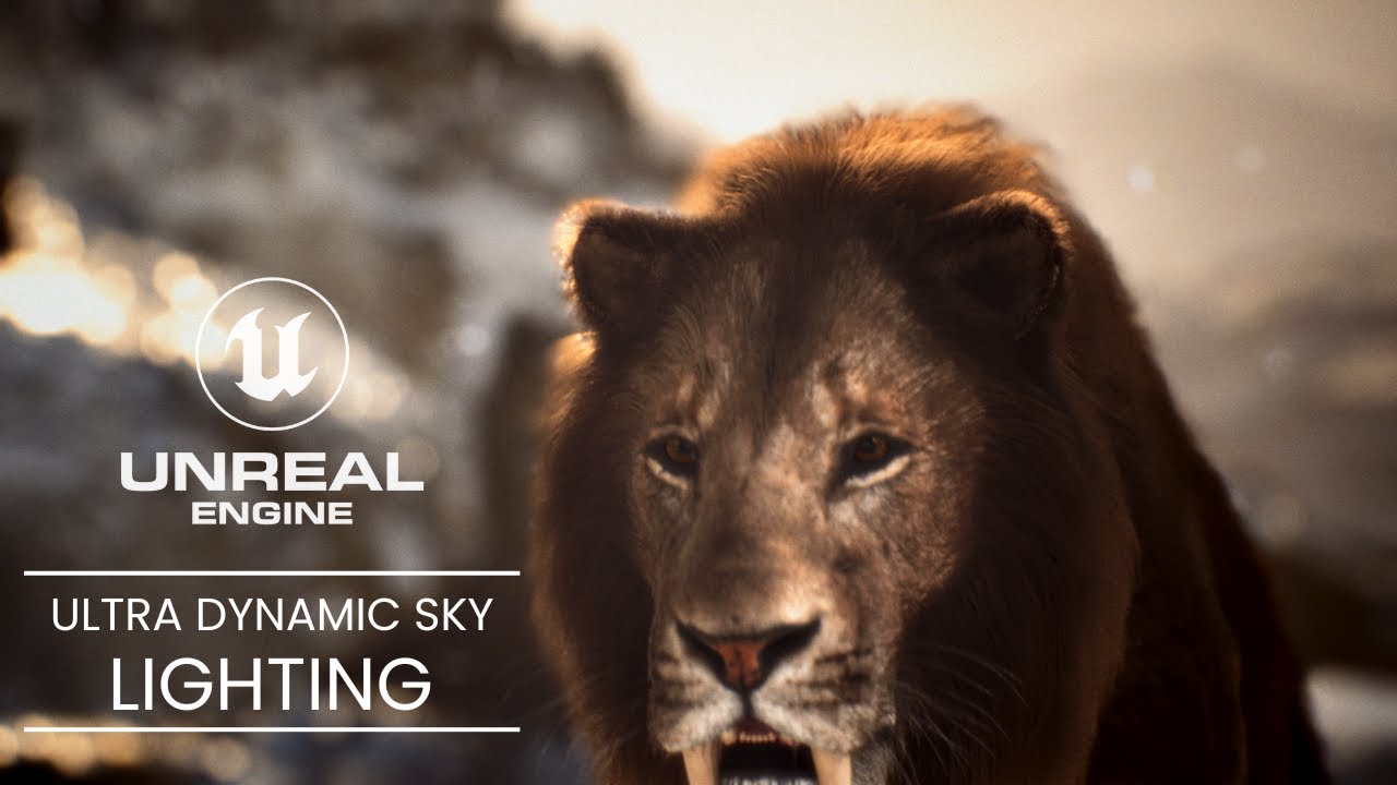 Cinematic Snowy Lighting in Unreal Engine 5.5 with Ultra Dynamic Sky