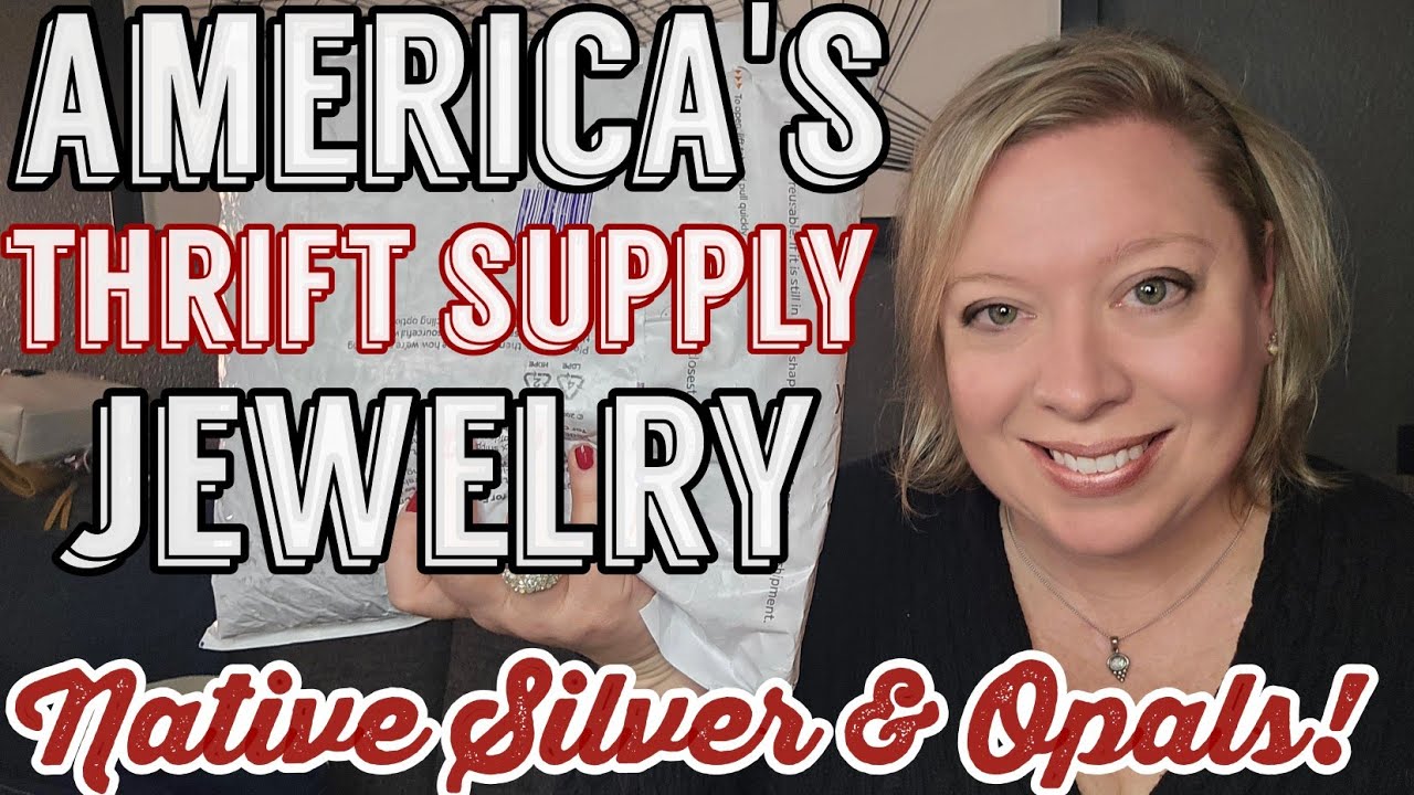 AMERICA'S THRIFT SUPPLY 5lb. Mystery Jewelry Jar Unboxing BONUS Jewelry Sale! #jewelryjar