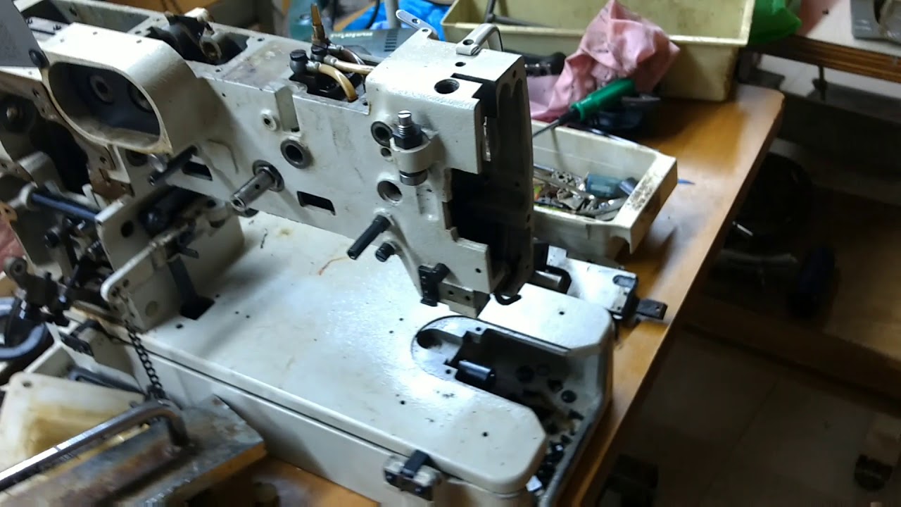 Maintenance Button hole brother LH 814