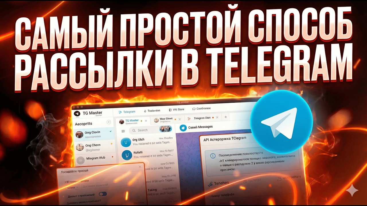 Рассылка в Телеграм - Самый Простой Способ в 2026 году