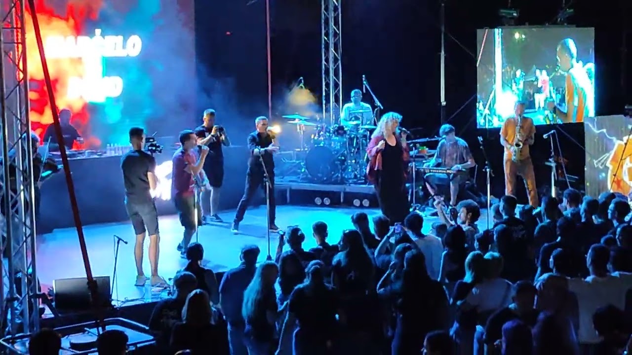 Dodji na Amfi Nis 2024 Marcelo pocetak koncerta