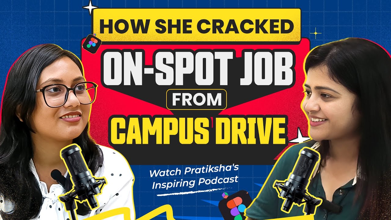 How She Got On-Spot Campus Placement from Webskitters Academy’s UI/UX Design Course