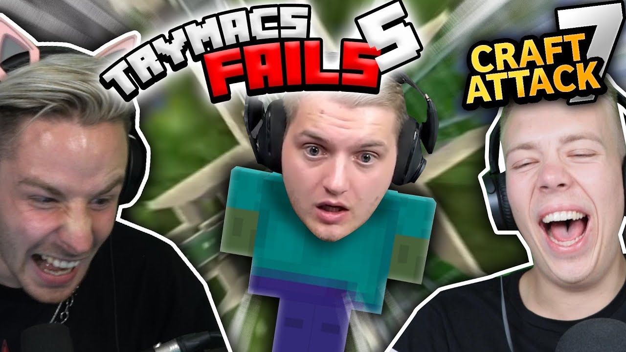 So DUMM ist kein MINECRAFT SPIELER.. TRYMACS Minecraft Fails. Nicht LACHEN!