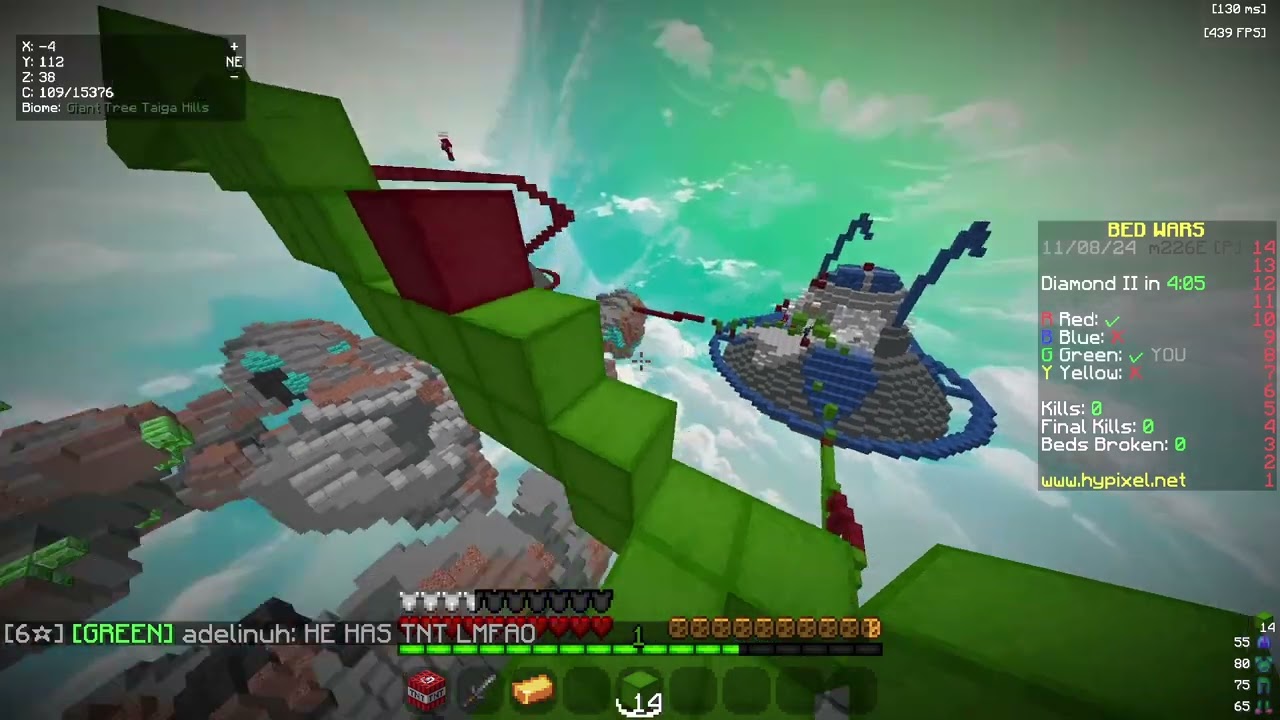 lucasreckless Ranked Bedwars Adventure Part 6 (PLAYING A GAME IN 600+!)