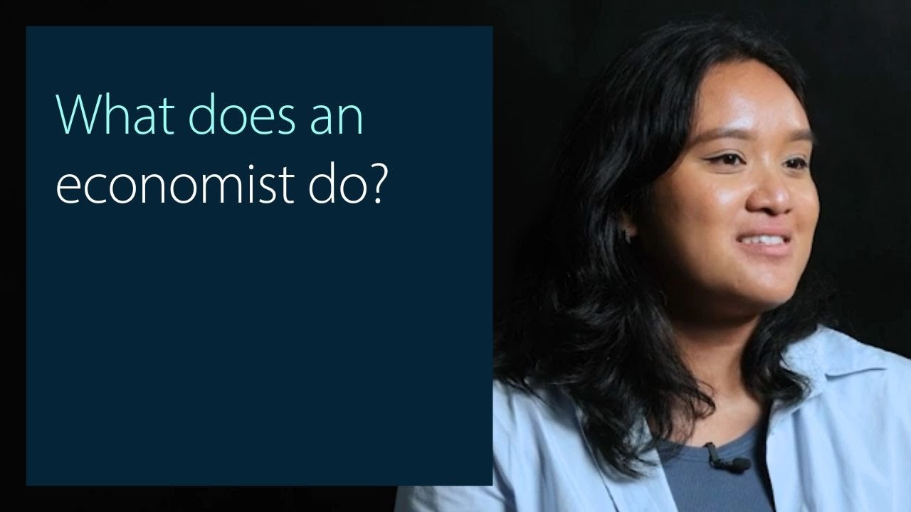 What does an economist do?