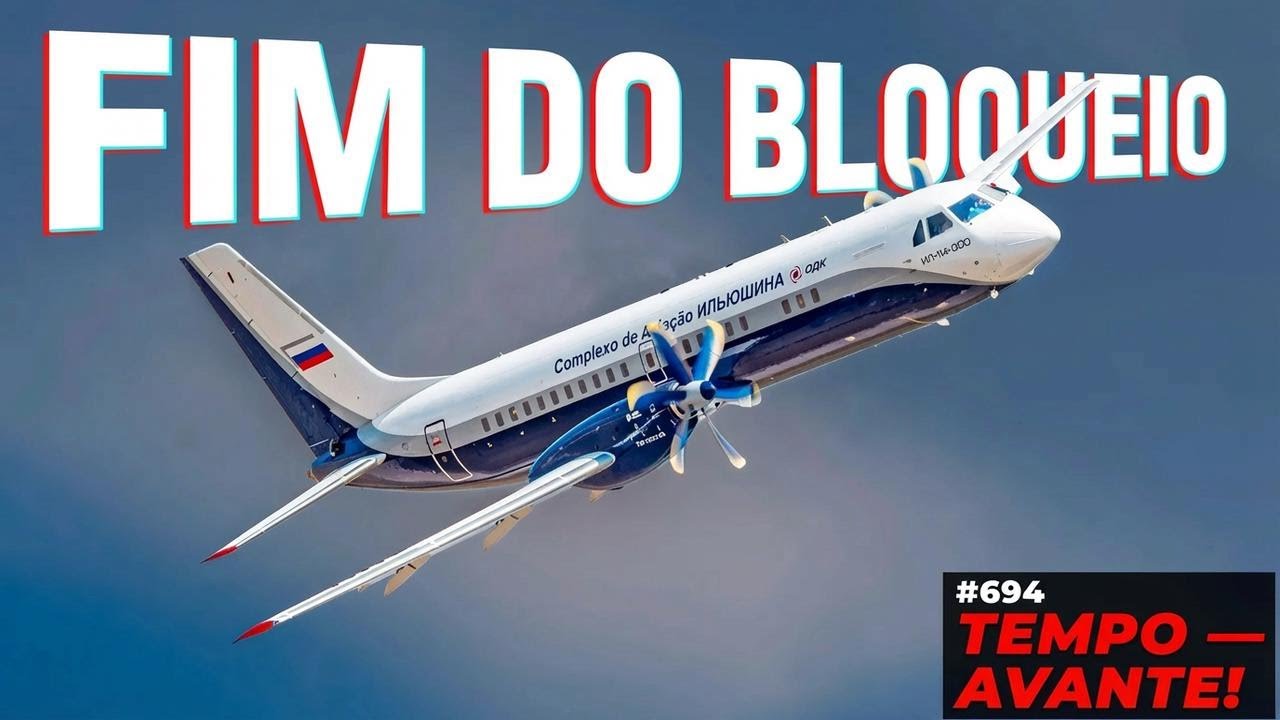 Rússia fura bloqueio: novo Il-114-300 conquista a Índia