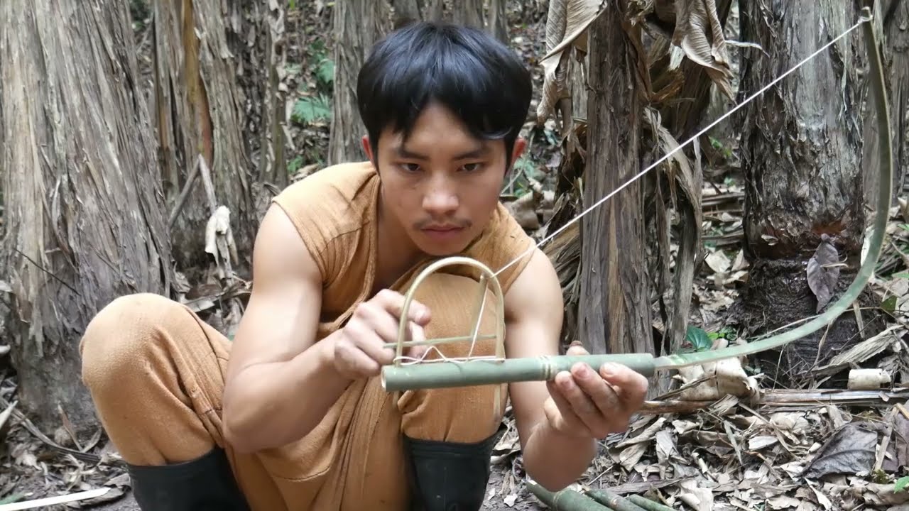 stay 3 days in the jungle and looking for food for survival episode 89 I got rat and squirrel