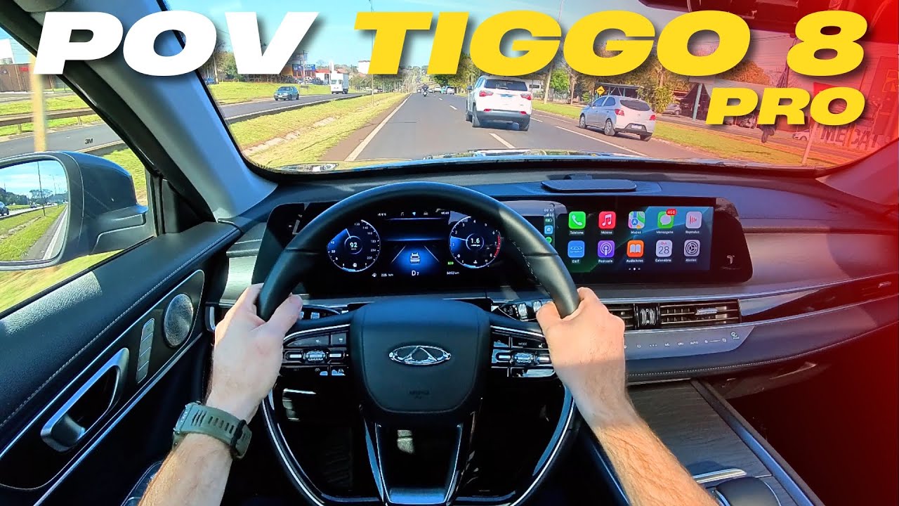 TIGGO 8 PRO 2026 - POV Test Drive (Áudio Binaural)