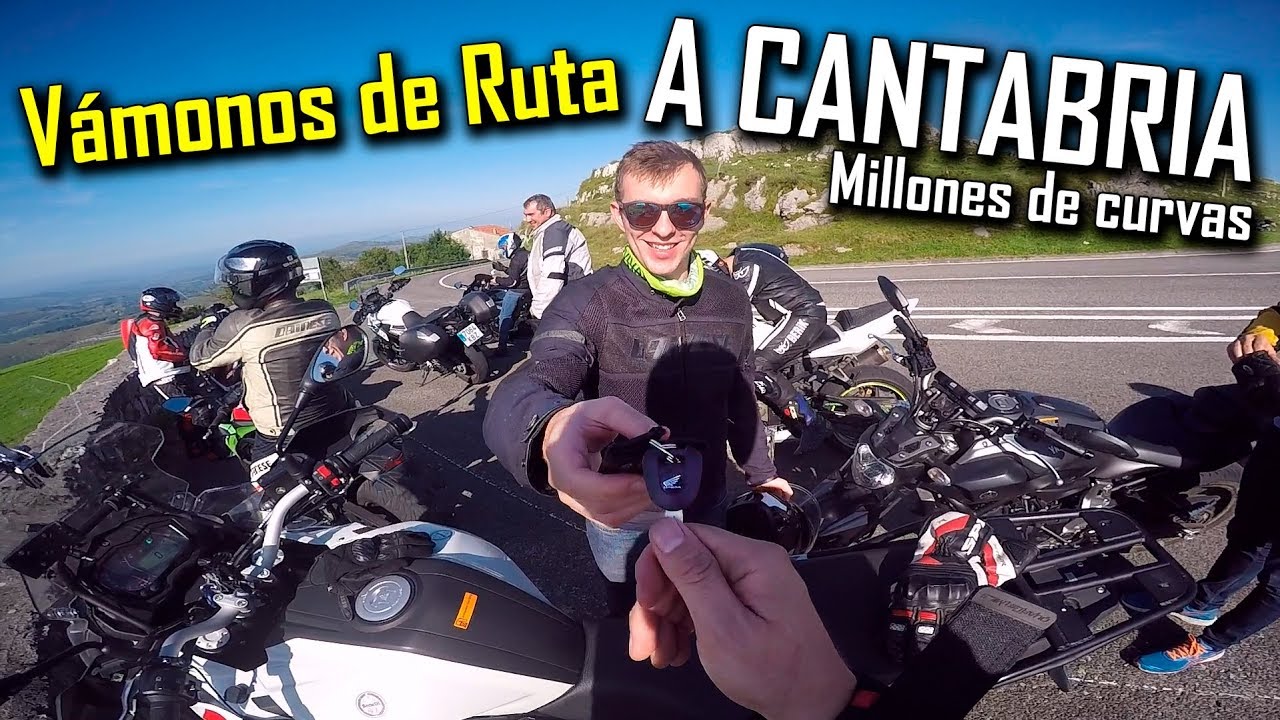 MIL CURVAS en CANTABRIA - Viaje en Moto
