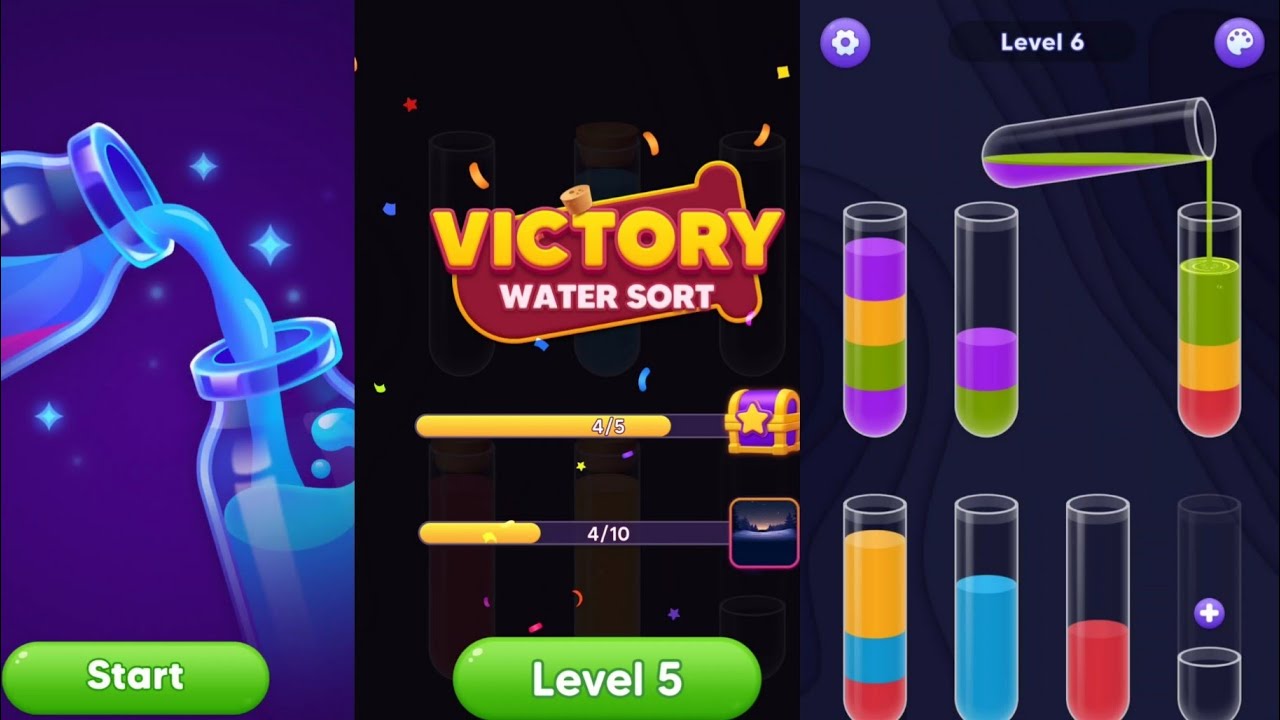 Water Sort Puzzle 🔥 Satisfying Color Sorting Game | Level 277-278.. Special-45  Gameplay...