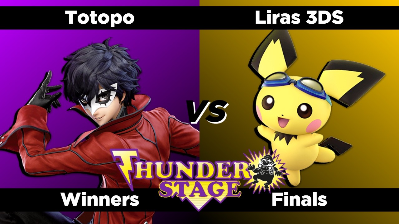 TS 90 - Winners Finals - Totopo (Joker) Vs. Liras 3DS (Pichu) Smash Ultimate - SSBU