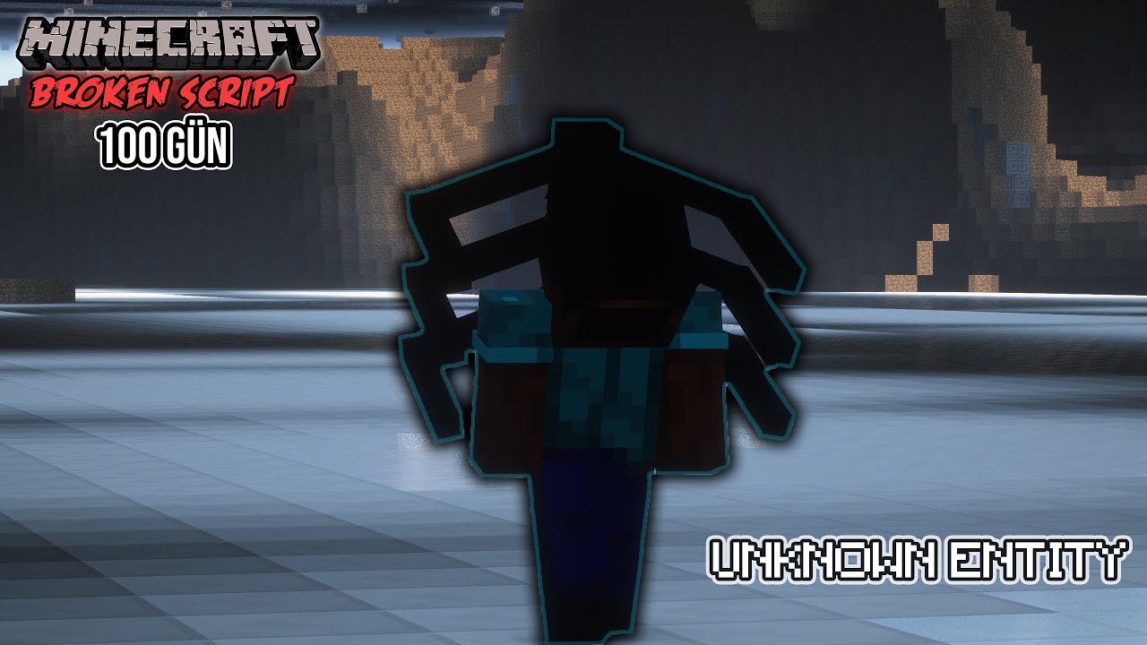 Minecraft Broken Script 100 Gün #4 – Bilinmeyen Varlık Peşime Düştü!