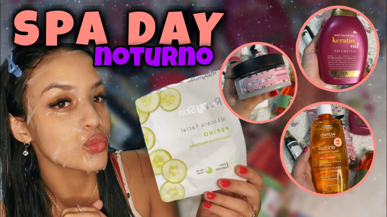 SPA DAY | durante a noite, para dias corridos&hellip; 🧖🏽&zwj;♀️🍃🌜🌚⭐️
