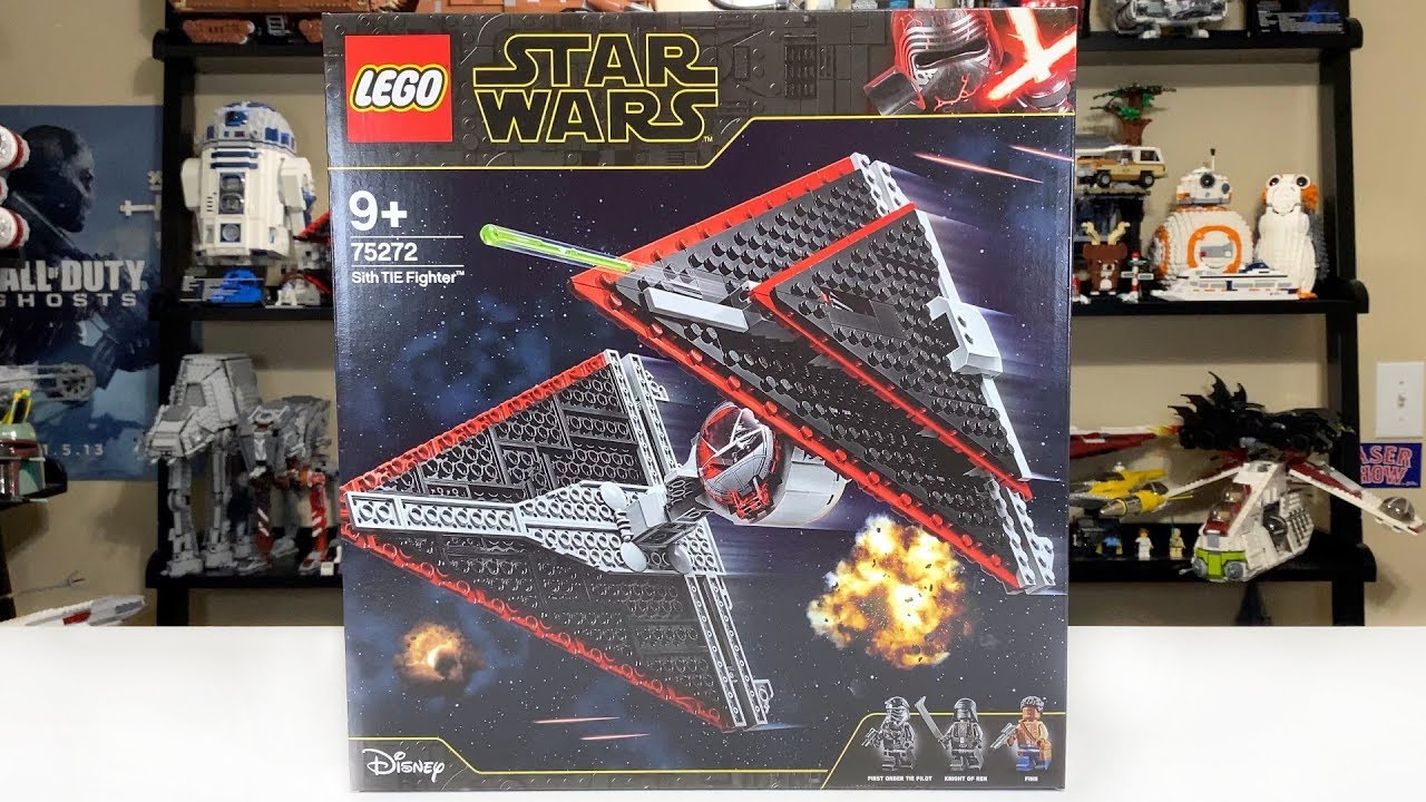 LEGO Star Wars 75272 Sith Tie Fighter 2020 Set Review!