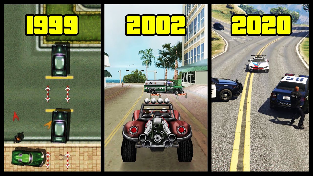 How police wanted level strength has changed! (GTA Evolution)