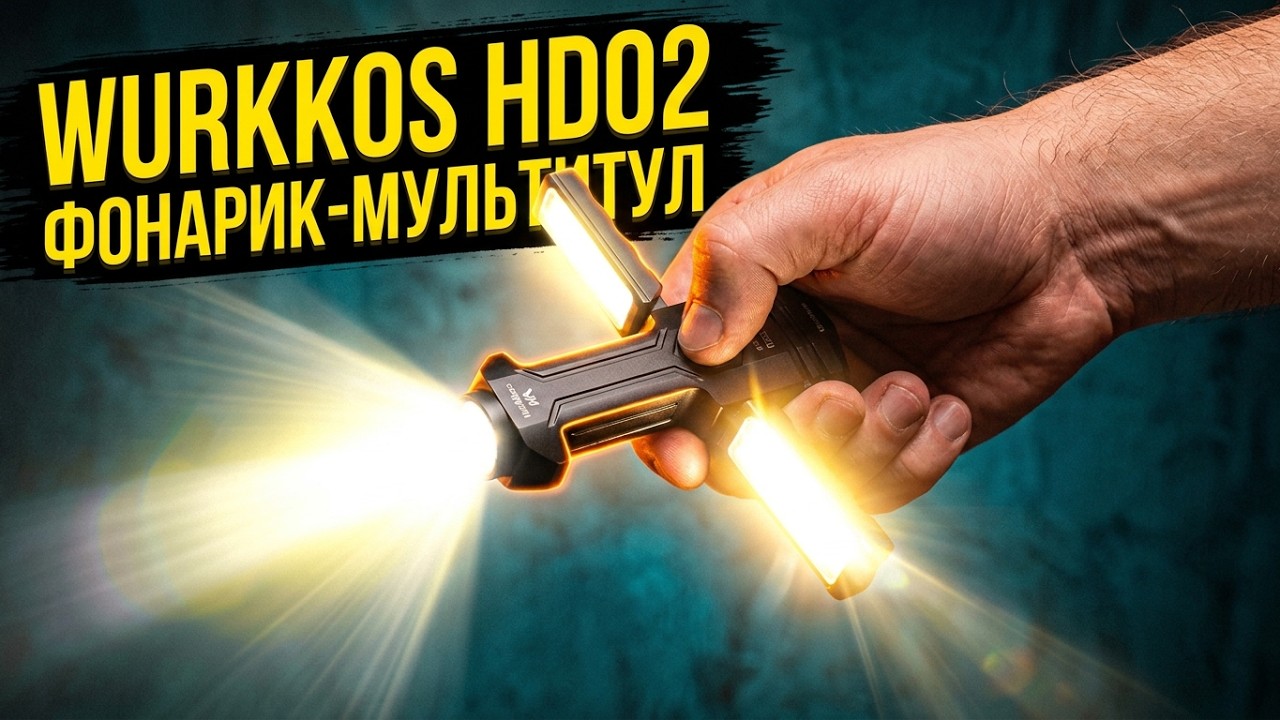 🔦 ФОНАРИК-МУЛЬТИТУЛ 👉 Wurkkos HD02 - МОЖЕТ МНОГО И ДЕЛАЕТ ЭТО ХОРОШО