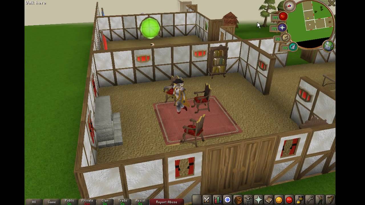Runescape 99 Construction and my House