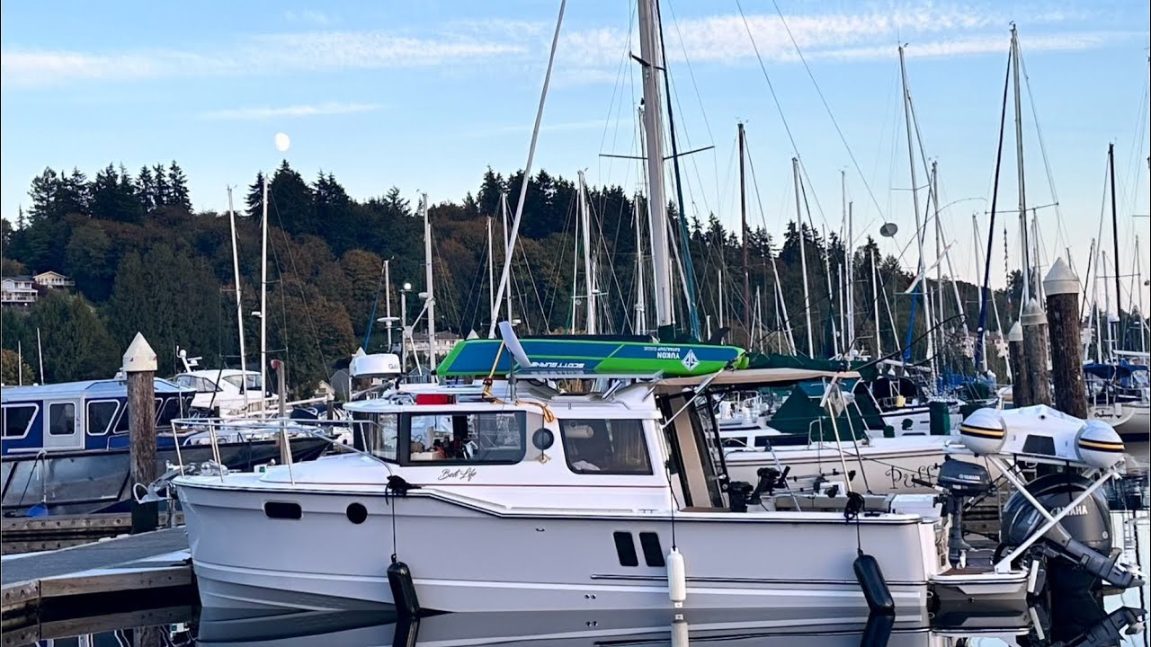 Ep 23 Boating and fishing in the South Puget Sound Washington on a R27  Ranger Tug.