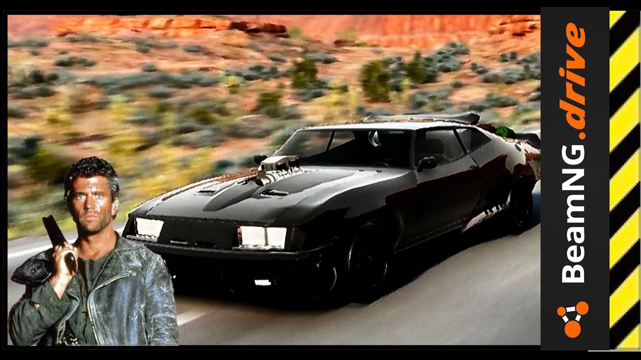 🏎 BeamNG.Drive - MAD MAX OVERDRIVE!!!
