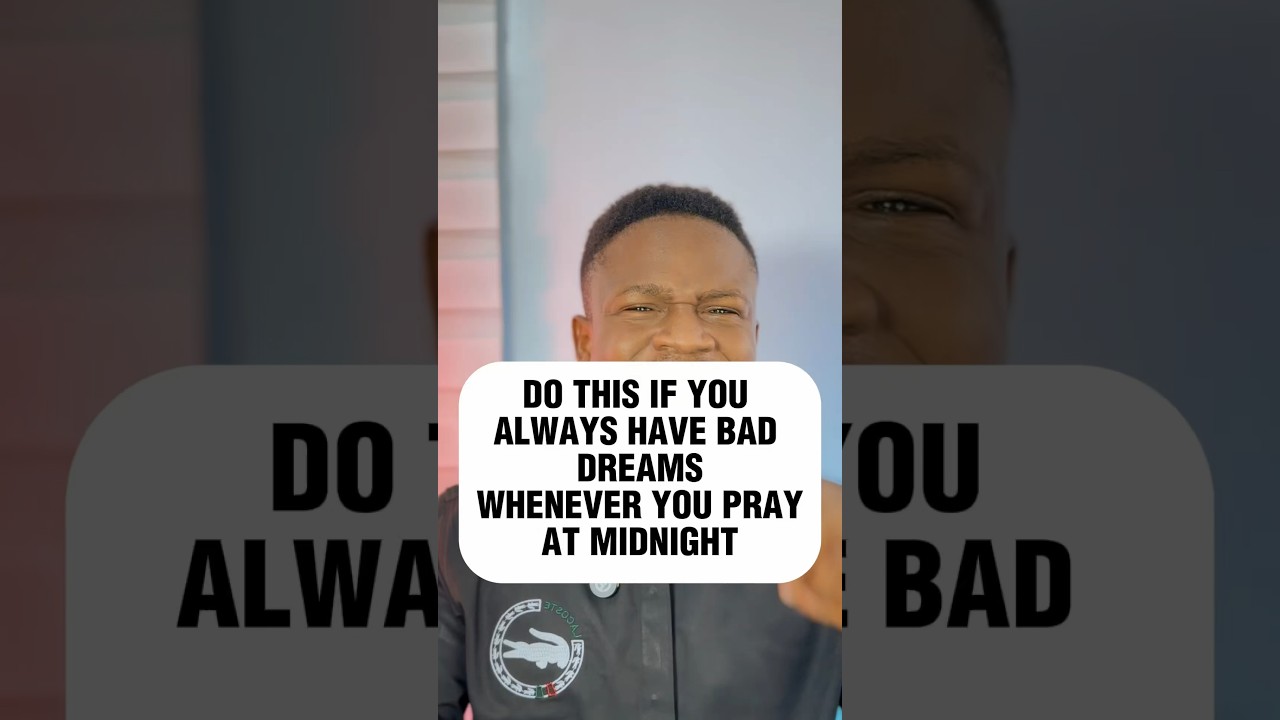 Stop bad dreams after midnight prayers | Joshua Generation #inspiration #prophetic #motivation #fyp