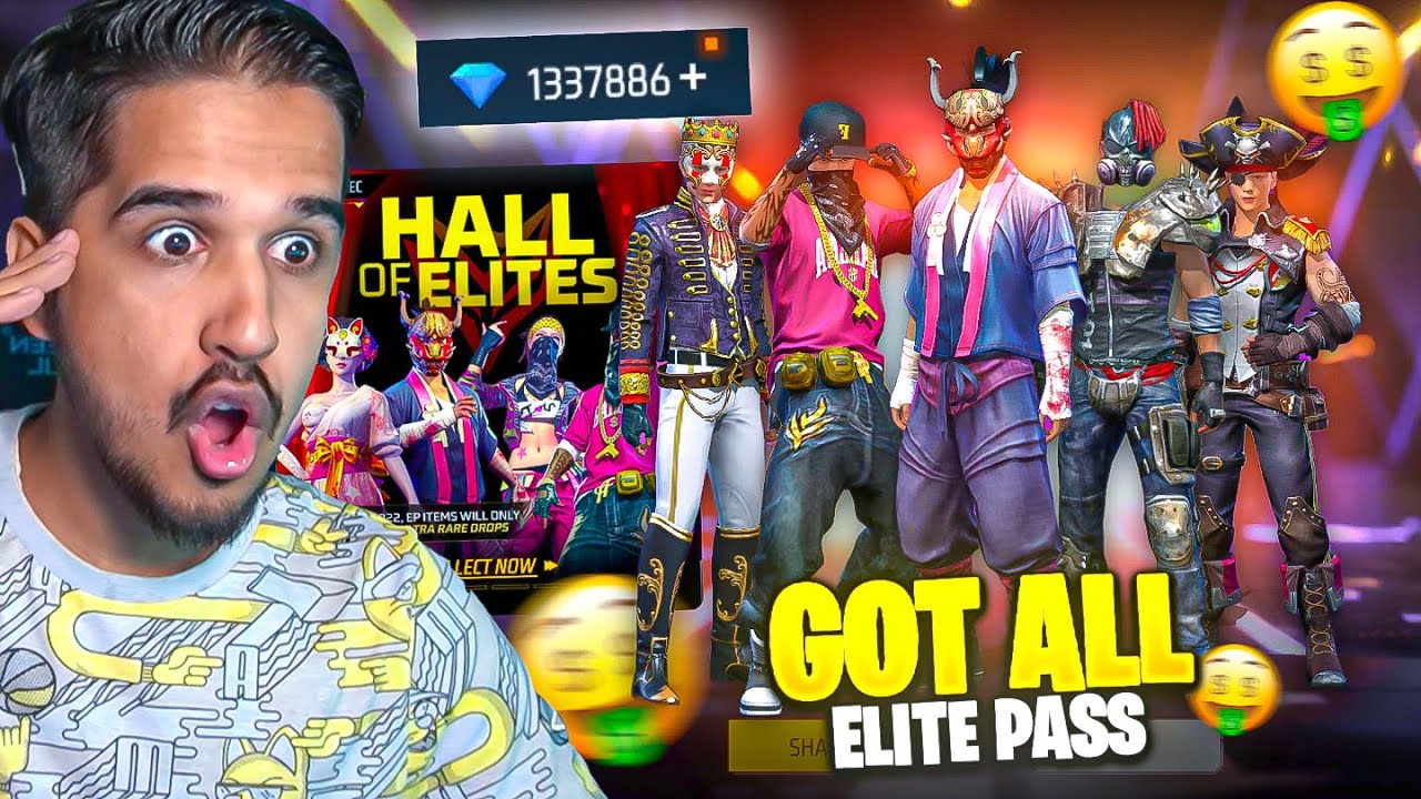 I Got All Elite Pass Bundle in Free Fire