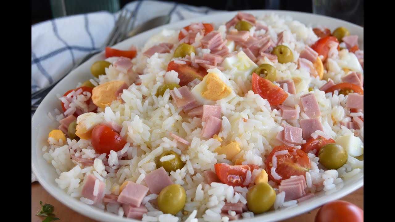 🥗 Ensalada de arroz muy fácil y económica Y SOBRE TODO BUENÍSIMA !!!
