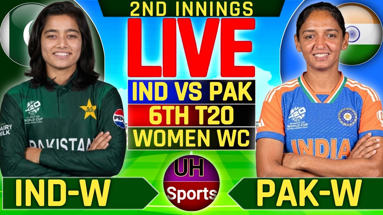 LIVE: IND-W Vs PAK-W, T20 World Cup 2026, Live Cricket Match Today, Cricket Live Match Commentary