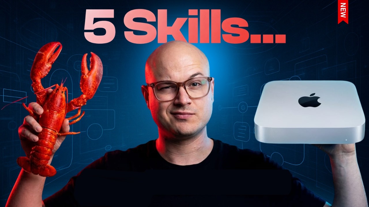 OpenClaw Is Useless Without These 5 Al Agent Skills (Fix This First)